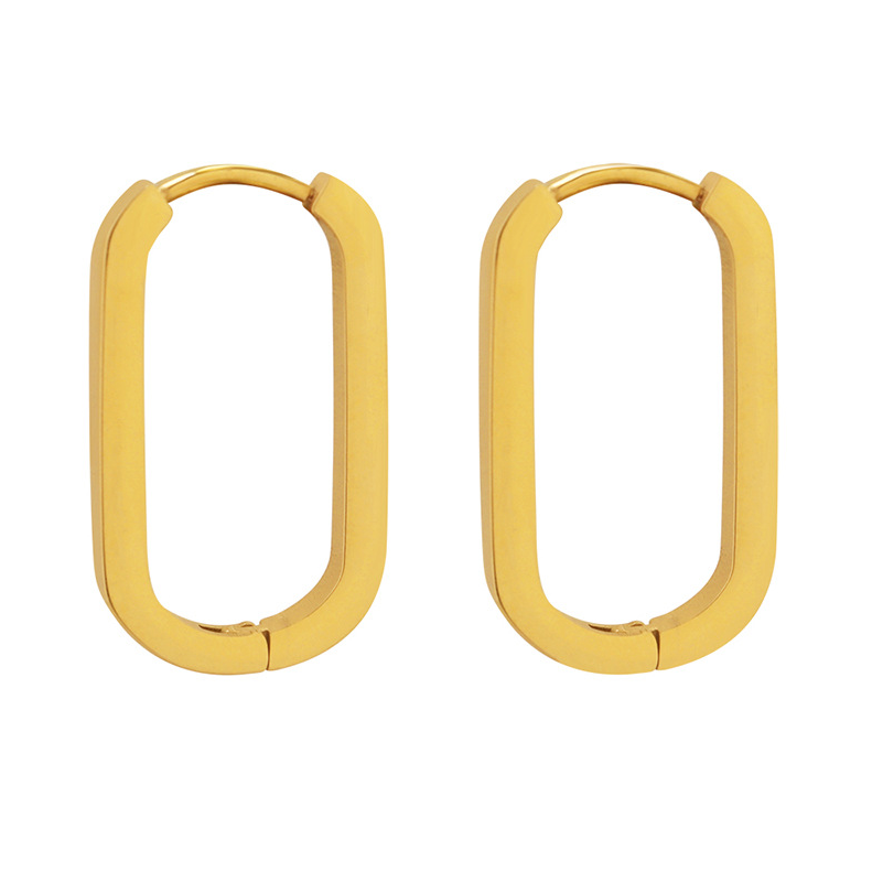 Modern Hoop Earrings