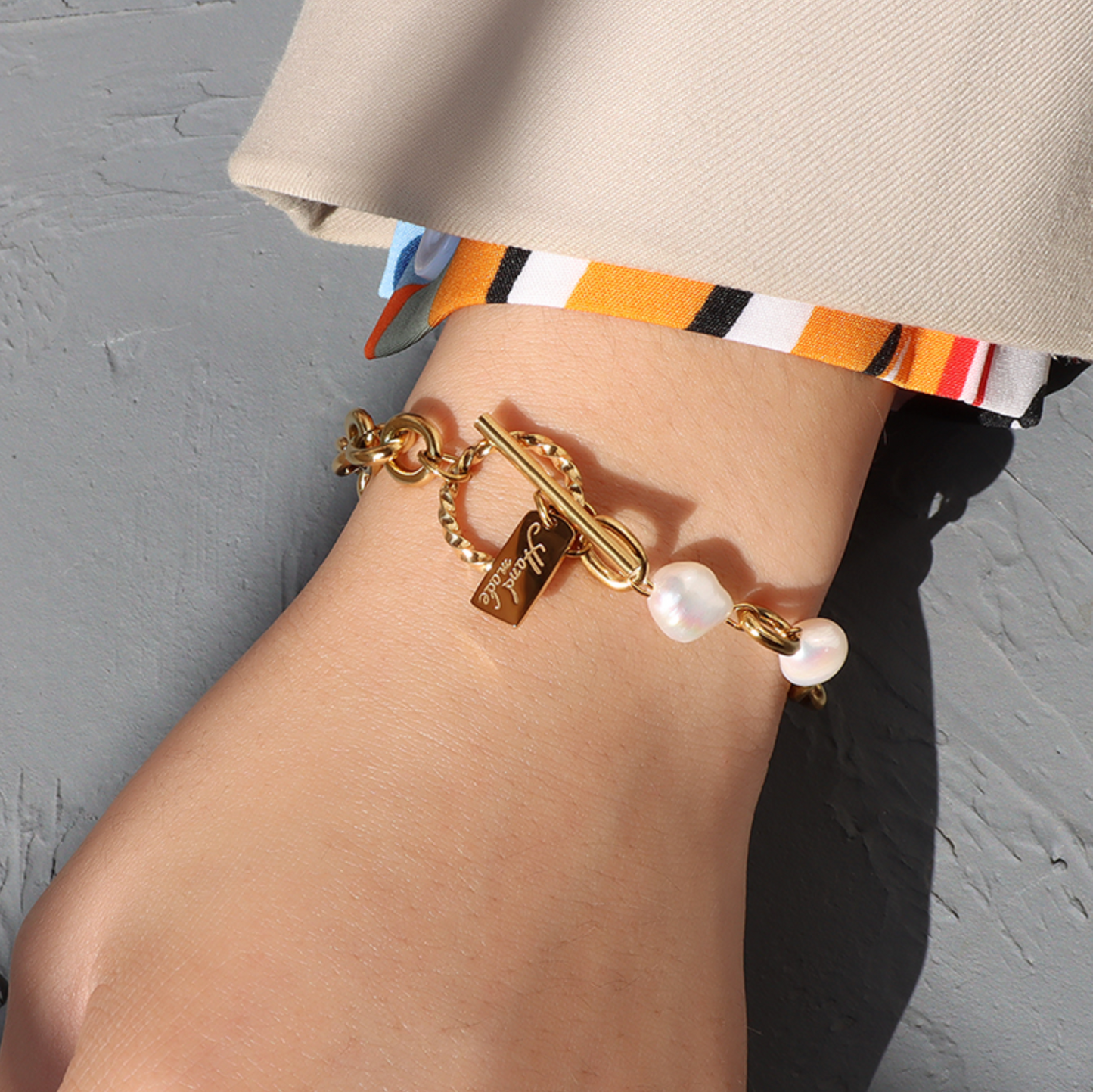 Luna Pearl Bracelet